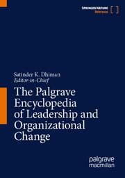 Cover von The Palgrave Encyclopedia of Leadership and Organizational Change