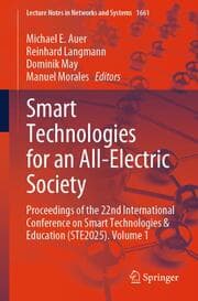 Cover von Smart Technologies for an All-Electric Society