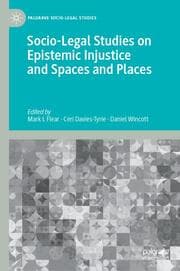 Cover von Socio-Legal Studies on Epistemic Injustice and Spaces and Places