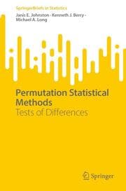 Cover von Permutation Statistical Methods