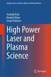 Cover von High Power Laser and Plasma Science