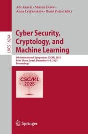 Cover von Cyber Security, Cryptology, and Machine Learning