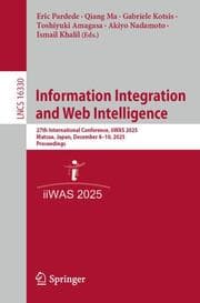 Cover von Information Integration and Web Intelligence