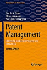 Cover von Patent Management