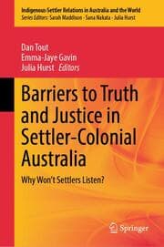 Cover von Barriers to Truth and Justice in Settler-Colonial Australia