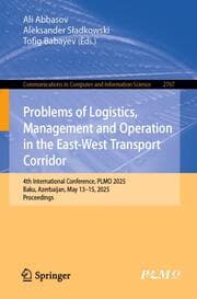 Cover von Problems of Logistics, Management and Operation in the East-West Transport Corridor