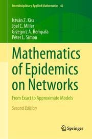 Cover von Mathematics of Epidemics on Networks