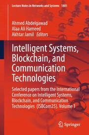 Cover von Intelligent Systems, Blockchain, and Communication Technologies