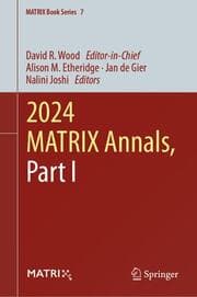 Cover von 2024 MATRIX Annals, Part I