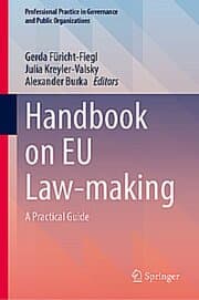 Cover von Handbook on EU Law-making