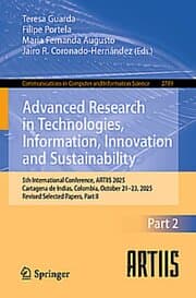 Cover von Advanced Research in Technologies, Information, Innovation and Sustainability