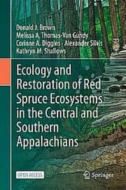 Cover von Ecology and Restoration of Red Spruce Ecosystems in the Central and Southern Appalachians