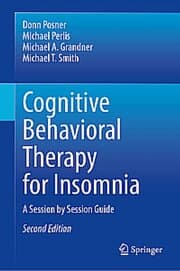 Cover von Cognitive Behavioral Therapy for Insomnia