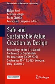 Cover von Safe and Sustainable Value Creation by Design