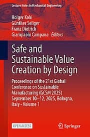 Cover von Safe and Sustainable Value Creation by Design