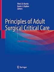 Cover von Principles of Adult Surgical Critical Care
