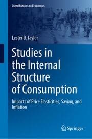 Cover von Studies in the Internal Structure of Consumption