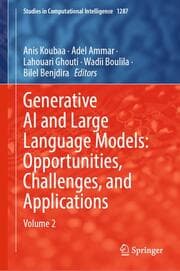 Cover von Generative AI and Large Language Models: Opportunities, Challenges, and Applications
