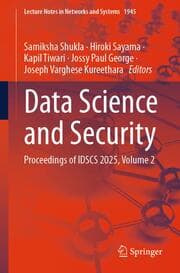 Cover von Data Science and Security