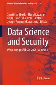 Cover von Data Science and Security