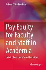 Cover von Pay Equity for Faculty and Staff in Academia