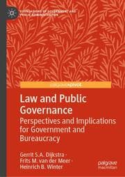 Cover von Law and Public Governance