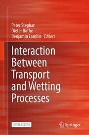 Cover von Interaction between Transport and Wetting Processes