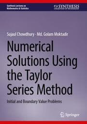 Cover von Numerical Solutions Using the Taylor Series Method