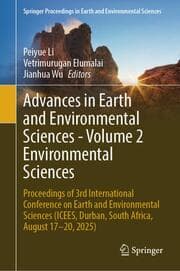 Cover von Advances in Earth and Environmental Sciences - Volume 2 Environmental Sciences