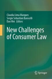 Cover von New Challenges of Consumer Law