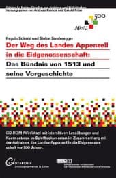 Cover von Der Weg des Landes Appenzell in die Eidgenossenschaft