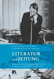 Cover von Literatur in der Zeitung