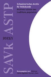 Cover von Schweizerisches Archiv für Volkskunde - Archives suisses des traditions populaires
