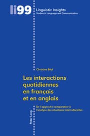 Cover von Les interactions quotidiennes en français et en anglais