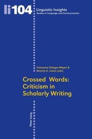 Cover von Crossed Words: Criticism in Scholarly Writing