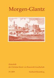 Cover von Morgen-Glantz 19/2009