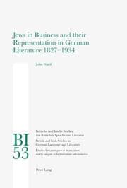 Cover von Jews in Business and their Representation in German Literature 1827-1934