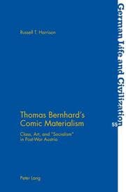 Cover von Thomas Bernhards Comic Materialism