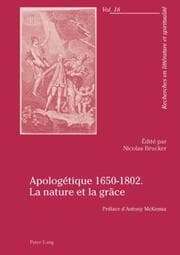 Cover von Apologétique 1650-1802. La nature et la grâce