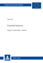 Cover von Lospitalità linguistica