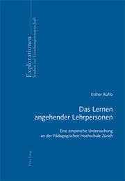 Cover von Das Lernen angehender Lehrpersonen
