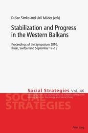 Cover von Stabilization and Progress in the Western Balkans