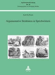 Cover von Argumentative Strukturen in Sprichwörtern