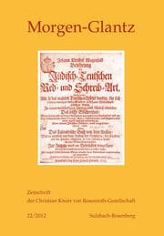 Cover von Morgen-Glatz 22/2012