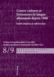 Cover von Contre-cultures et littératures de langue allemande depuis 1960