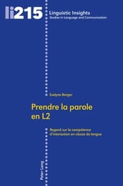 Cover von Prendre la parole en L2