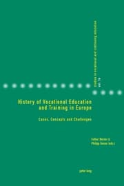 Cover von History of Vocational Education and Training in Europe