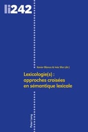 Cover von Lexicologie(s) : approches croisées en sémantique lexicale