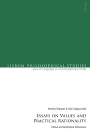 Cover von Essays on Values and Practical Rationality