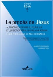 Cover von Le procès de Jésus